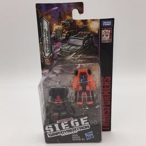 Transformers Siege War For Cybertron Powertrain & Highjump Mini Figures Hasbro